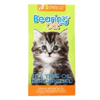 Bearing Cat Ear Care  แบริ่ง เจลทำความสะอาดหูแมว ผสม ที ทรี ออยส์ ไม่ก่อให้เกิดการระคายเคือง ปราศจากแอลกอฮอล์ 100ml (1 กล่อง