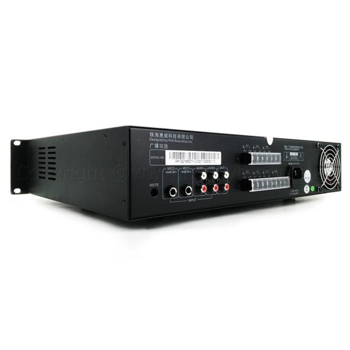 hivi-swans-ap-240-เครื่องขยายเสียง-6-zone-mixer-amplifiers-ขนาด-240วัตต์-100v-line