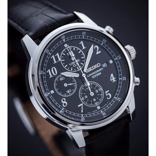 seiko-นาฬิกาข้อมือชาย-chronograph-classic-sndc33p1