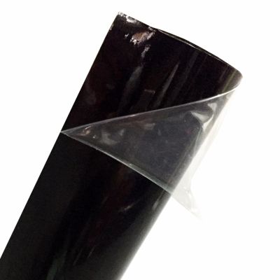 Master สติกเกอร์หลังคาแก้ว สีดำเงามากมีชั้นรองสำหรับรีด (50x135cm.)