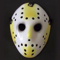 Mask หน้ากาก Jason Friday เจสัน สุดโหด ศุกร์ 13 ฝันหวาน วัสดุ PC ป้องกัน สำหรับใส่ หน้ากากปาร์ตี้ แฟนซีคอสเพลย์ การแสดง หน้ากากสยองขวัญ หน้ากากสุดโหด ฮอกกี้ หมวก บีบี หน้ากากฮาโลวีน รักบี้ ของสะสม Horror Cosplay Sport Hockey Hat BB Halloween Party