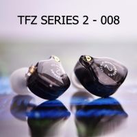 TFZ SERIES 2 - 008 หูฟัง Hi-Res IEM เสียงโปร่งกว้าง ฟังสบาย ถอดสายได้ ขั้ว 2pin ประกันศูนย์ (ดำใส)