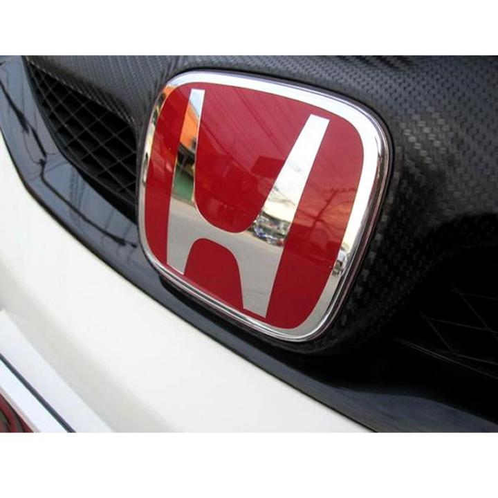 โลโก้-logo-h-แดง-ติดหน้ารถยนต์-สำหรับ-jazz-gk-jazz-2014