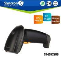 เครื่องสแกนบาร์โค๊ด USB Barcode Scanner รุ่น Syncron LSH2500 แถมฐานขาตั้งยิงแสกนอ่านอัตโนมัติ อ่านไว แม่นยำ (ออกใบกำกับภาษีให้)