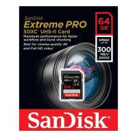 SD SANDISK EXTREME PRO SDXC UHS-II U3 64GB(300MB/S)2000X