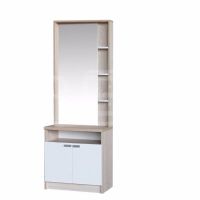 Raminthra Furniture โต๊ะเครื่องแป้ง รุ่นDT0602 (สีโซลิค/ขาว)  Dressing Table