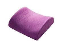 เบาะรองหลัง Memory foam รุ่น CSM015-CSM001 - สีม่วง (แถมฟรี หมอนรองหลัง  Memory foam สีดำ)