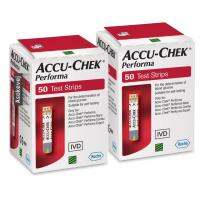 แผ่นวัดน้ำตาล Accu-Chek Performa 50 ชิ้น (2กล่อง)