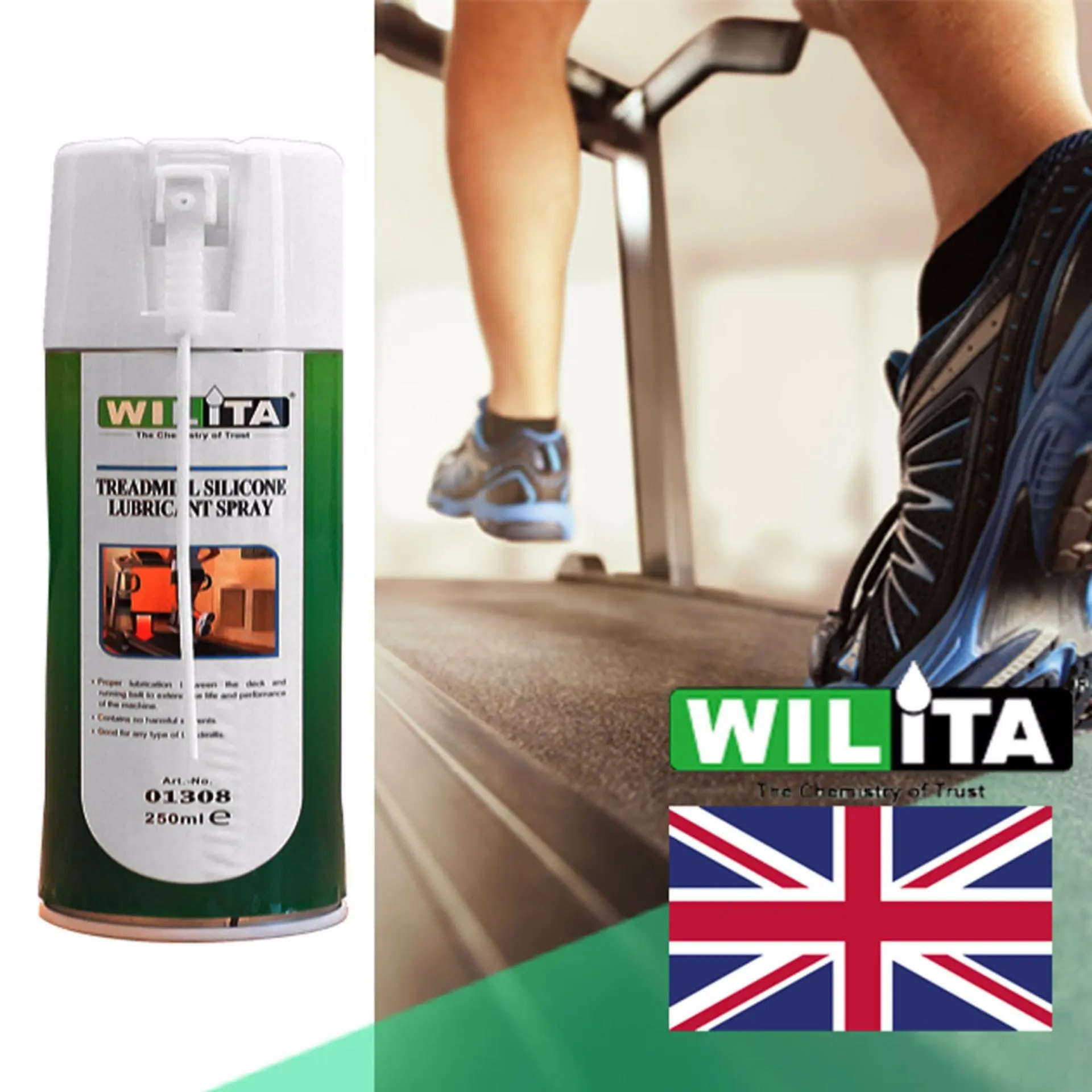 Wilita น้ำมันฉีดสายพานลู่วิ่ง สเปร์หล่อลื่นสายพาน ลู่วิ่งไฟฟ้า น้ำมันหยอดลู่วิ่ง Silicone Oil