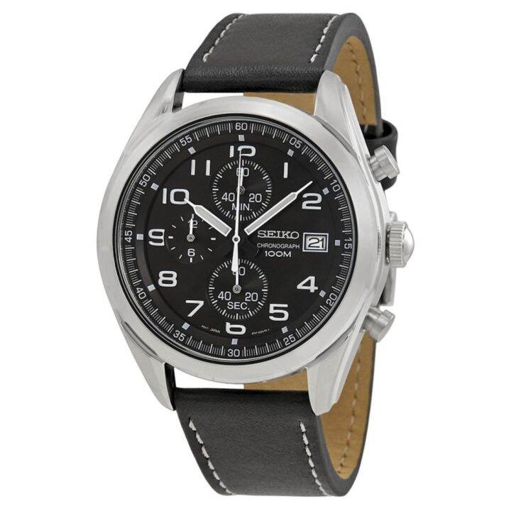 seiko-นาฬิกาข้อมือชาย-chronograph-quartz-ssb271p1-black