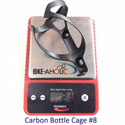 Bike Aholic carbon cage bottle ขากระติกคาร์บอน 21 g. - Full carbon fiber-Toray T700