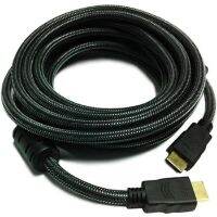 HDMI สายถัก hdmi to hdmi V1.4 FULL HD 3D ยาว1.8m (สีดำ)