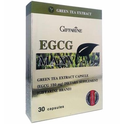 Giffarine EGCG MAXX อีจีซีจี แมกซ์ อาหารเสริม สารสกัด ชาเขียว 30 เม็ด (1 กล่อง)