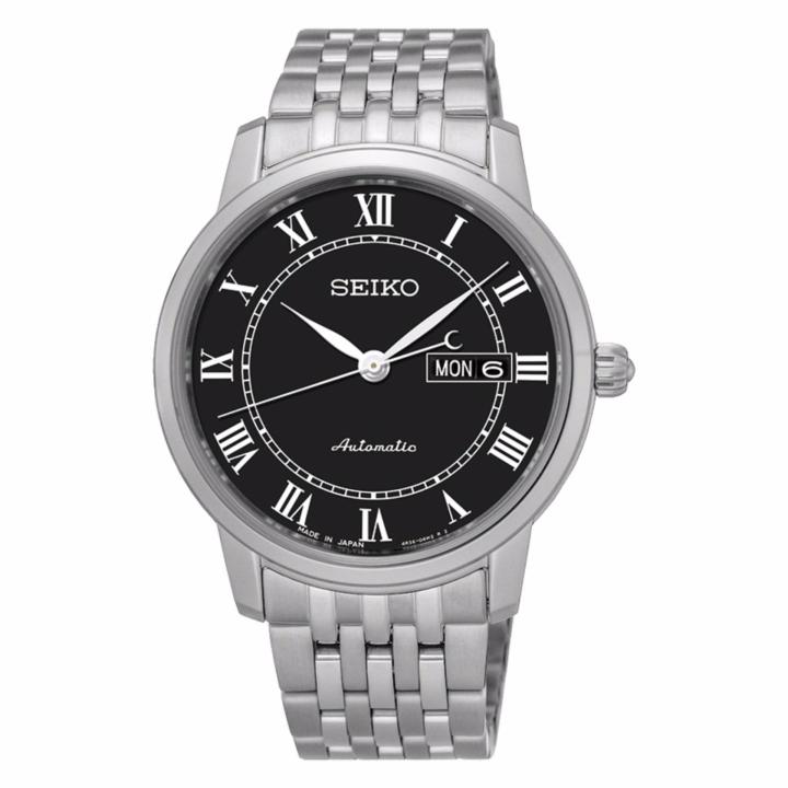 Seiko นาฬิกา Presage Automatic SRP765J1 - Black
