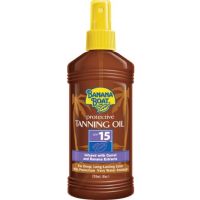 แทนนิ่งออยเปลี่ยนสีผิวแทนทองพร้อมปกป้องจากแสงแดด Banana Boat Protective Tanning Oil SPF15