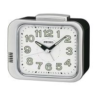 SEIKO นาฬิกาตั้งปลุก Bell Alarm รุ่น QHK028S - Grey/Black
