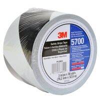 3M 5700 เทปสีเส้น สีดำ/ขาว 2x 36 yds 3M Safety Stripe Tape  Black/White  ตีเส้นพื้น เน้นความปลอดภัย