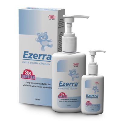 Ezerra Extra Gentle Cleanser (150ml) ผลิตภัณฑ์ทำความสะอาดผิวหน้าและผิวกาย 1 ขวด