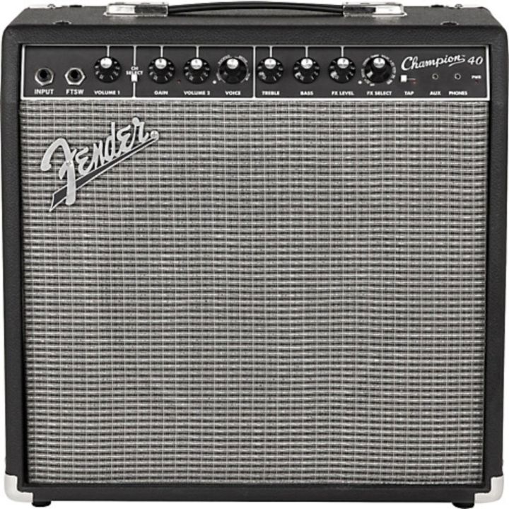 fender-ตู้แอมป์กีต้าร์-40-วัตต์-guitar-amp-40-watt-รุ่น-champion-40