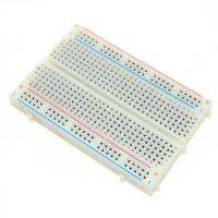 Protoboard Breadboard แผ่นทดลอง วงจรไฟฟ้า อิเล็กทรอนิกส์ 400 จุด (1 ชิ้น)