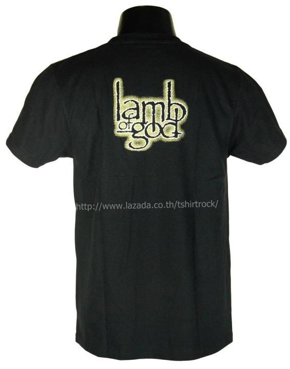 เสื้อวง-lamb-of-god-เสื้อยืดวงดนตรีร็อค-เสื้อร็อค-log1617-ส่งจาก-กทม