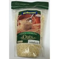 ข้าวโอ๊ต McGarrett แม็กกาแรต เกล็ดข้าวโอ๊ตอบ ชนิดหยาบ 400 กรัม Quick cooking oats Oat