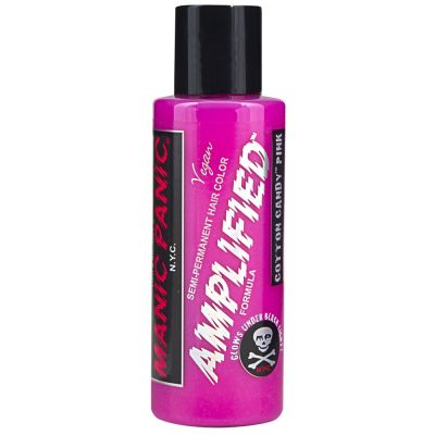 MANIC PANIC - AMPLIFIED SEMI PERMANENT HAIR COLOR CREAM 118 ml (1 Bottom) (COTTON CANDY PINK)