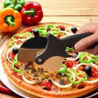 Stainless Steel Pizza Cutter มีดตัดพิซซ่า ,ขนมเค้ก สีแดง