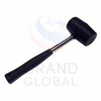 Rubber Hammer ค้อนยาง ค้อนหัวยาง ด้ามเหล็ก ขนาดใหญ่ 8ออนซ์ ด้ามยาว 22 cm.