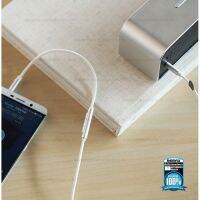 [ส่งเร็วพิเศษ!] Remax Cable Smart Audio RM-S120 สาย AUX มีปุ่มกดเพิ่ม-ลดเสียงที่สายได้ (สีดำ)