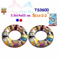 Disney Toy Story Swim Ring Size 22   ห่วงยางเป่าลม ห่วงยางเด็ก ห่วงยาง ห่วงยางลอยน้ำ ลายทอยสตอรี่ ขนาด 22 นิ้ว