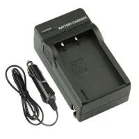 ที่ชาร์จแบตเตอรี่กล้อง 2 in 1  Battery Charger for Casio NP-130/110 บ้าน + รถ (0233)