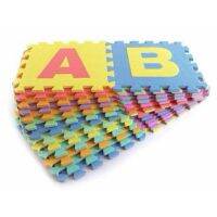 แผ่นรองคลานแบบจิ๊กซอร์ ลาย A-Z 26 แผ่น SIZE 30*30cm