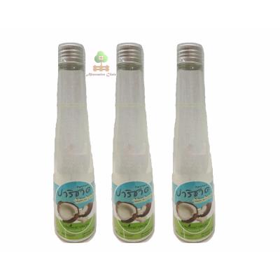 ปาริชาด น้ำมันมะพร้าวสกัดเย็น เกษตรอินทรย์ 100 % 200 ml 3 ขวด Parichard  Organic Virgin Coconut Oil 100% 200 ml 3 bottles