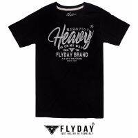 FLYDAY ลาย HEAVY เฮฟวี่ สีดำ