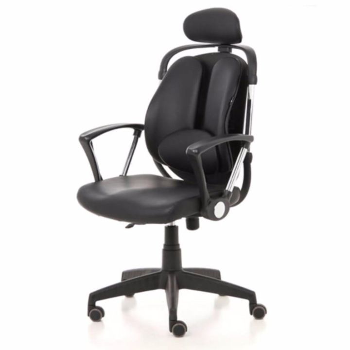 ergotrend-เก้าอี้เพื่อสุขภาพ-เก้าอี้ทำงาน-เก้าอี้สำนักงาน-เออร์โกเทรน-รุ่น-dual-02-bpp-สีดำ