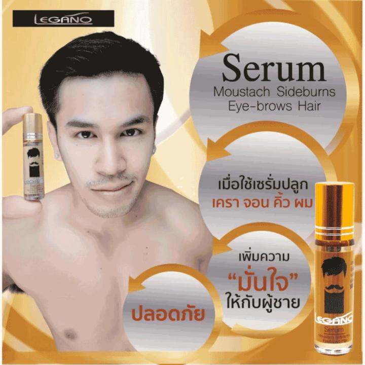 legano-serum-ลีกาโน่-เซรั่มปลูก-หนวด-จอน-คิ้ว-ผม-10-ml-2-ขวด