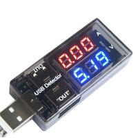 USB Tester อุปกรณ์วัดโวลท์ วัดการชาร์จ วัดกระแสไฟ ผ่าน Port USB (1 ชิ้น)