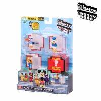 [คูปองลดเพิ่ม+เงินคืน] Disney Crossy Road Mini Figures 4Pcs. S1 ของเล่น ของสะสม ฟิกเกอร์ ตัวละครดังจาก ดิสนีย์ ทั้ง มิกกี้เม้ส์ ทอยสตอรี่ 3 ชิ้น ในแพ็ค พร้อมแบบสุ่ม 1 ตัว