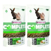 Versele-Laga All in 1 Fibre-Rich Chunks for Adult (Dwarf) Rabbit Food Carrot &amp; Timothy 500g (2 Units) อาหารกระต่าย อายุตั้งแต่ 8+ เดือนขึ้นไป สำหรับกระต่ายทุกสายพันธุ์ 500 กรัม
