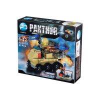 ProudNada Toys ของเล่นเด็กชุดตัวต่อเลโก้เทหาร HE LONG DA PANTHER 93 PCS HL8001-2