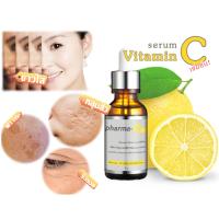 Pharma-C20 เซรั่ม Vitamin C เข้มข้น ฟามาซี20เซรั่มบำรุงผิวหน้า แก้ปัญหาหลุมสิว รอยดำ รอยแดงจากสิว ปรับผิวขาวเนียนใส ฝ้า กระ จุดด่างดำ ริ้วรอยเหี่ยวย่นก่อนวัย Net weight 15g.