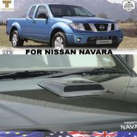 ตัวแปะจมูกฝากระโปรงหน้า สำหรับรถ Nissan Navara D40 ปี 2005-2013