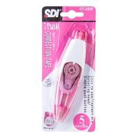 เทปลบคำผิด SDI ขนาด 5 มม. x 6 เมตร ชมพู SDI CT-205P