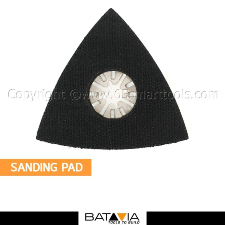 Batavia Multi-Tool หัวสามเหลี่ยมจับกระดาษทรายเลื่อยไฟฟ้าระบบสั่น Sanding Pad