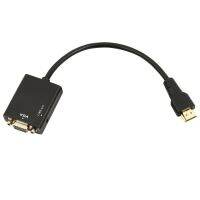 HDMI Male to VGA Female Video Cable Cord Converter Adapter 1080P For PC