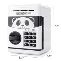 ATM Money Saving Panda กระปุกตู้เซฟออมสิน ATM ดูดแบงค์ หมีแพนด้า