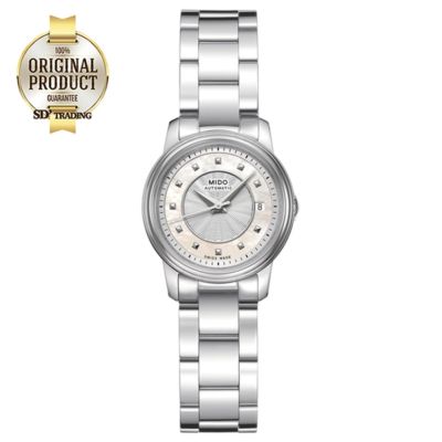 MIDO Baroncelli III Automatic Ladies Watch รุ่น M010.007.11.111.00 - Silver