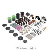 ชุดอุปกรณ์ Dremel สำหรับหัวกรอไฟฟ้า เครื่องเจียร งานตัด เจาะ ขัด 147 ชิ้น