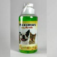 Maximus แชมพูสำหรับสนุขขนสั่น ดับกลิ่นสาบ ป้องกัน เห็บ หมัด 500 ml